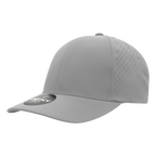 6 Panel Low Profile Structured Perforated Performance Cap