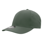 6 Panel Low Profile Structured Perforated Performance Cap