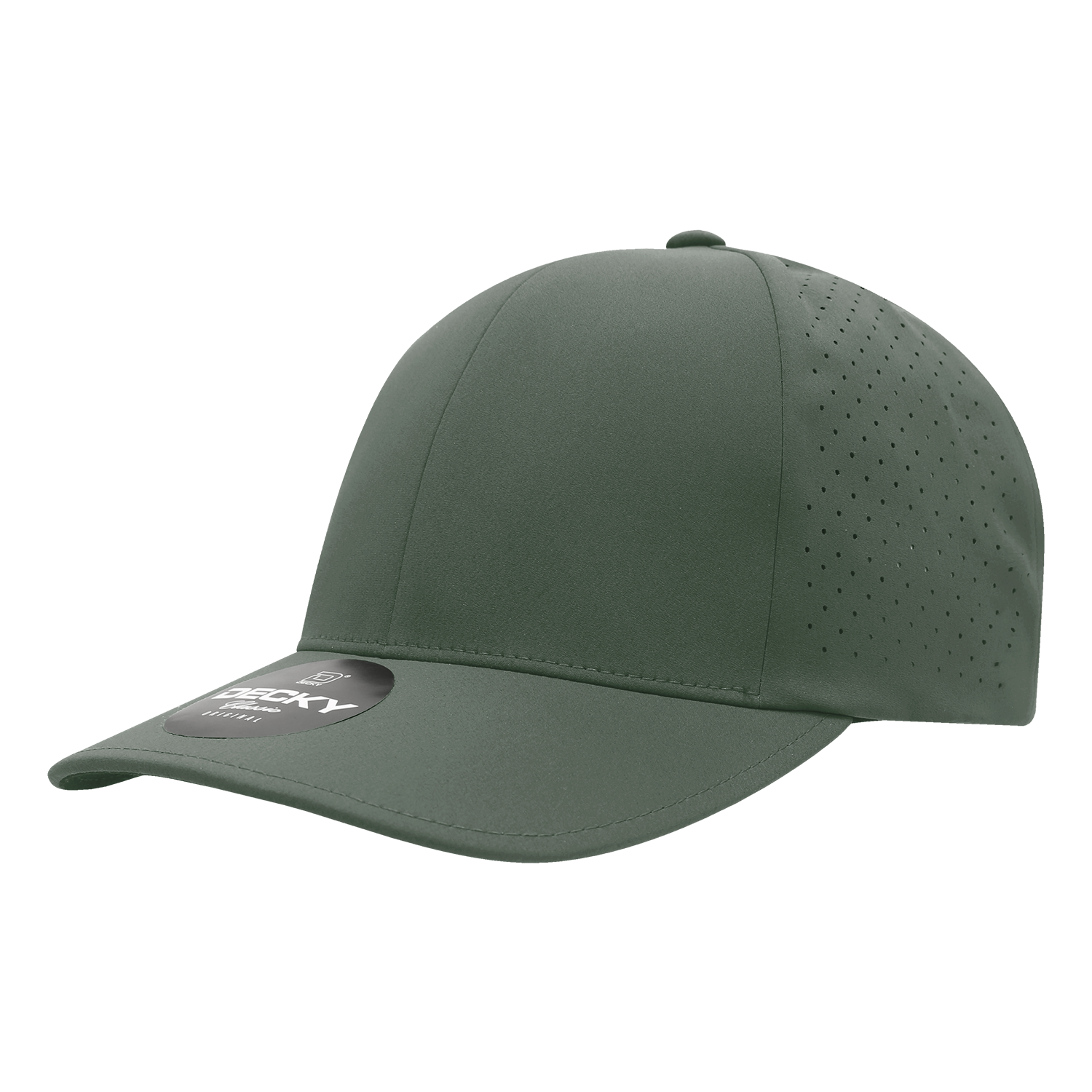 6 Panel Low Profile Structured Perforated Performance Cap