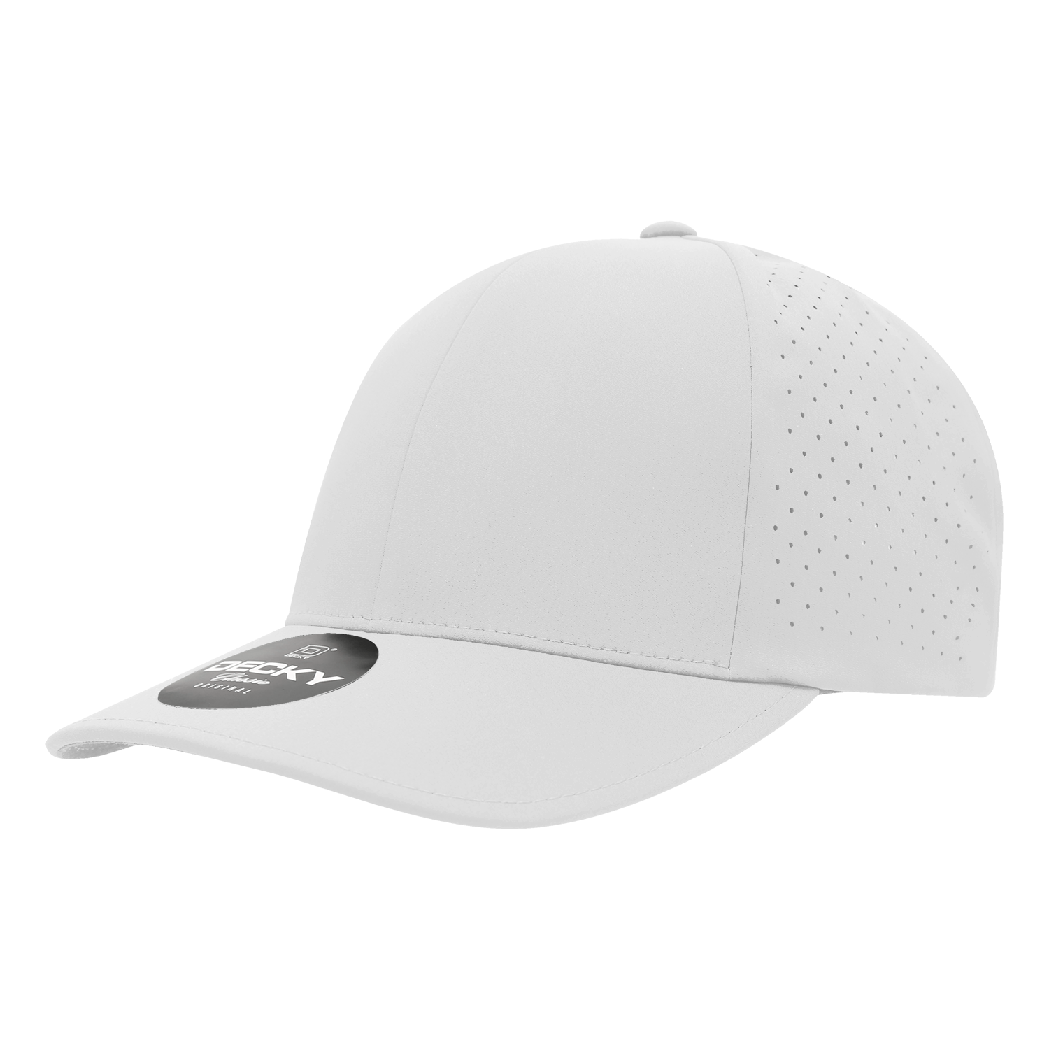 6 Panel Low Profile Structured Perforated Performance Cap