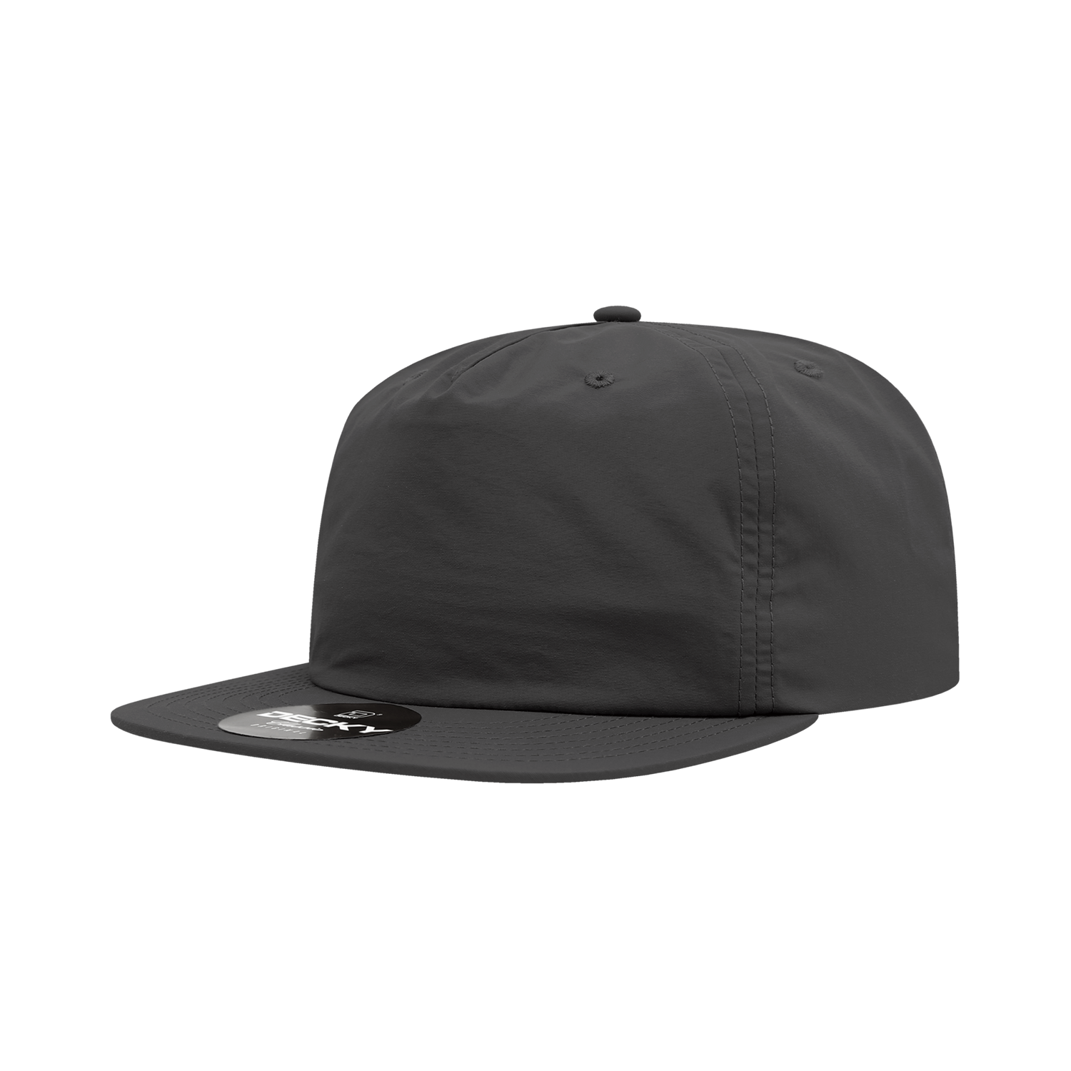 5 Panel High Profile Relaxed Nylon Surf Hat