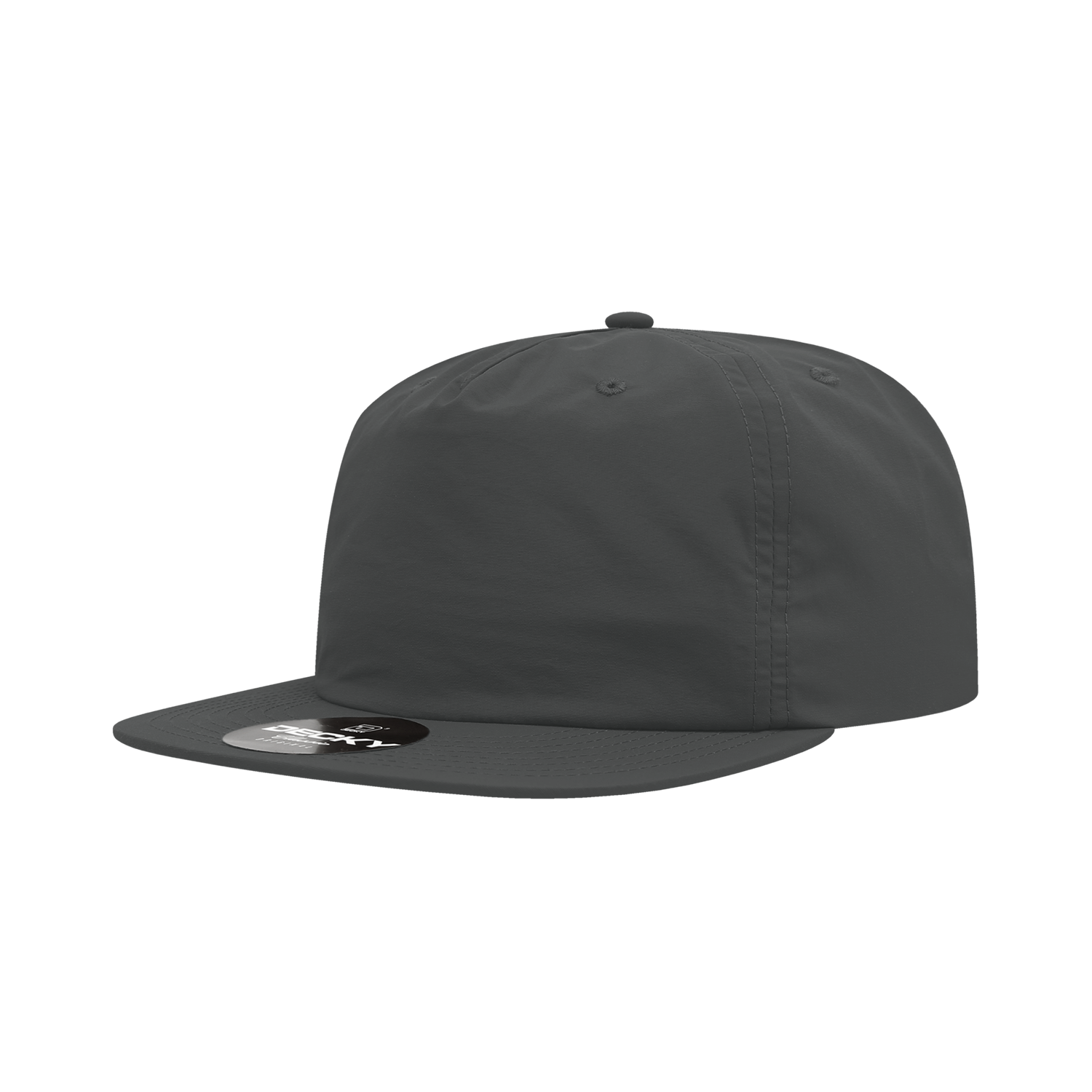 5 Panel High Profile Relaxed Nylon Surf Hat