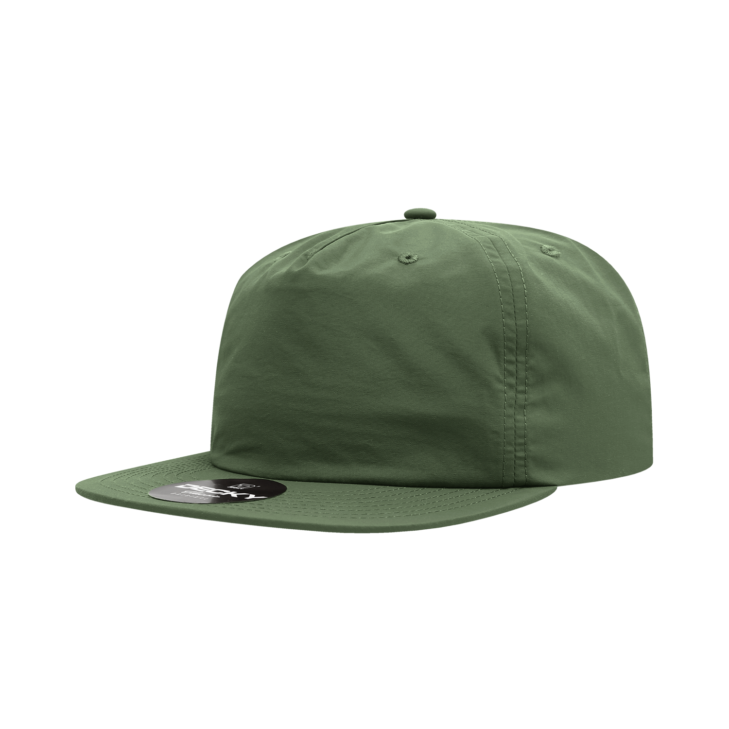 5 Panel High Profile Relaxed Nylon Surf Hat