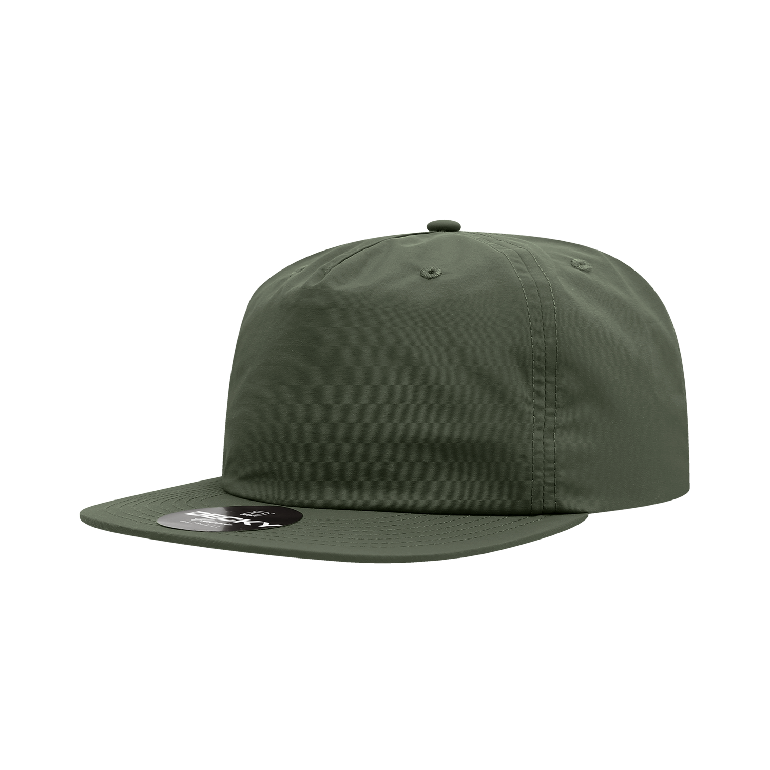 5 Panel High Profile Relaxed Nylon Surf Hat