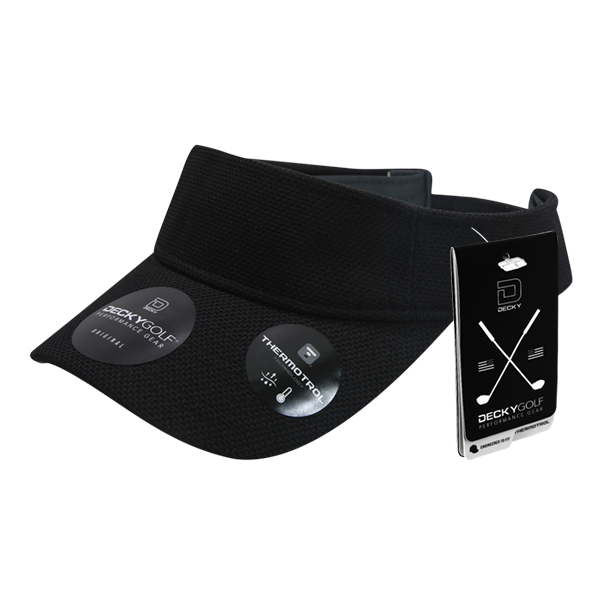 Pique Patterned Sun Visors