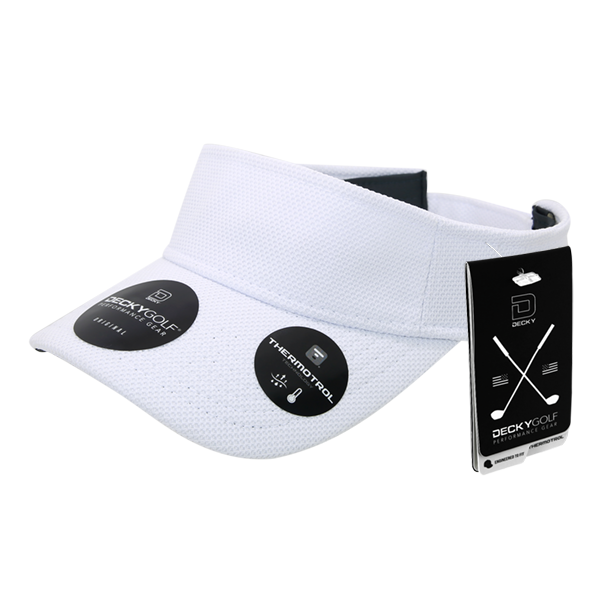 Pique Patterned Sun Visors