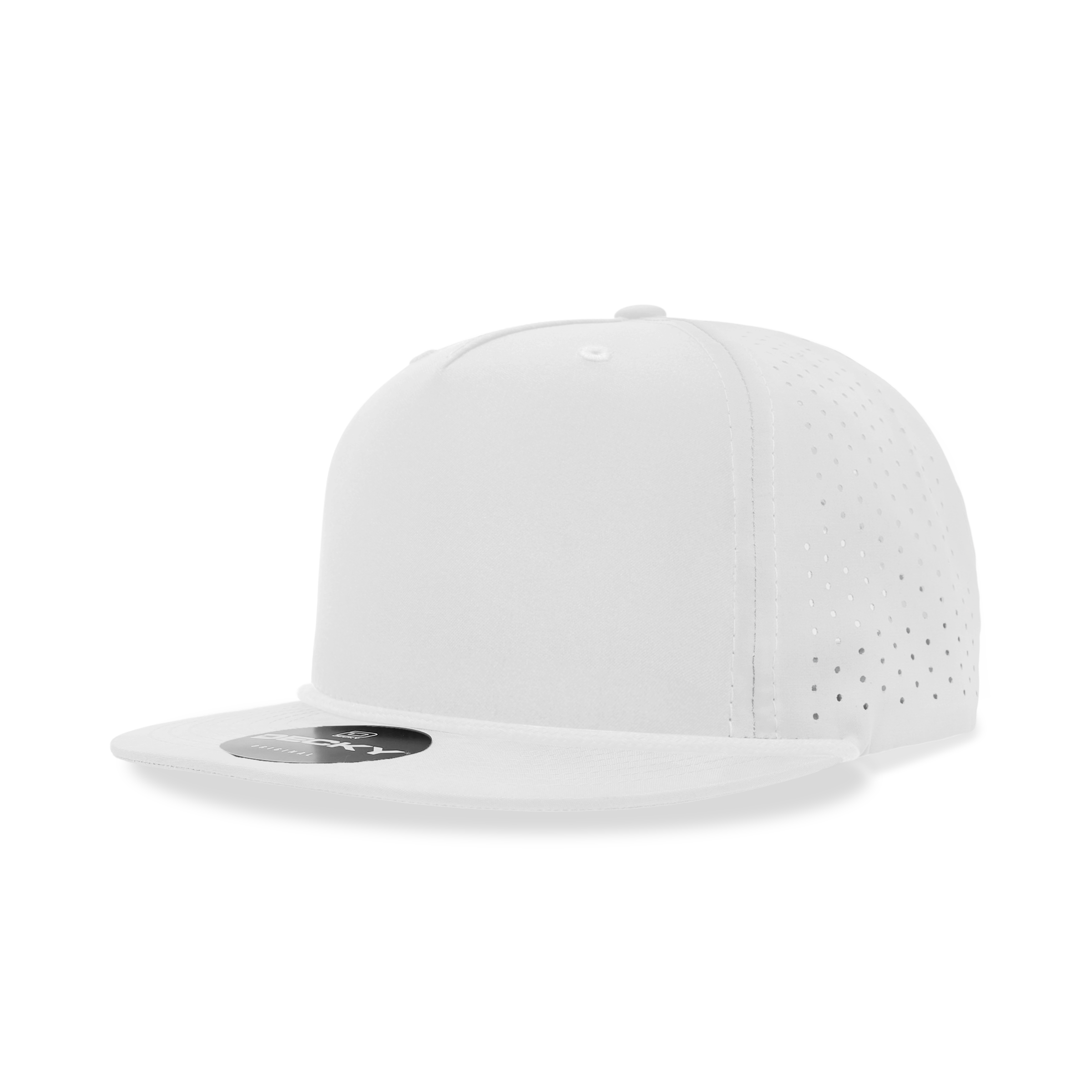5 Panel High Profile Relaxed Perforated Performance Rope Hat