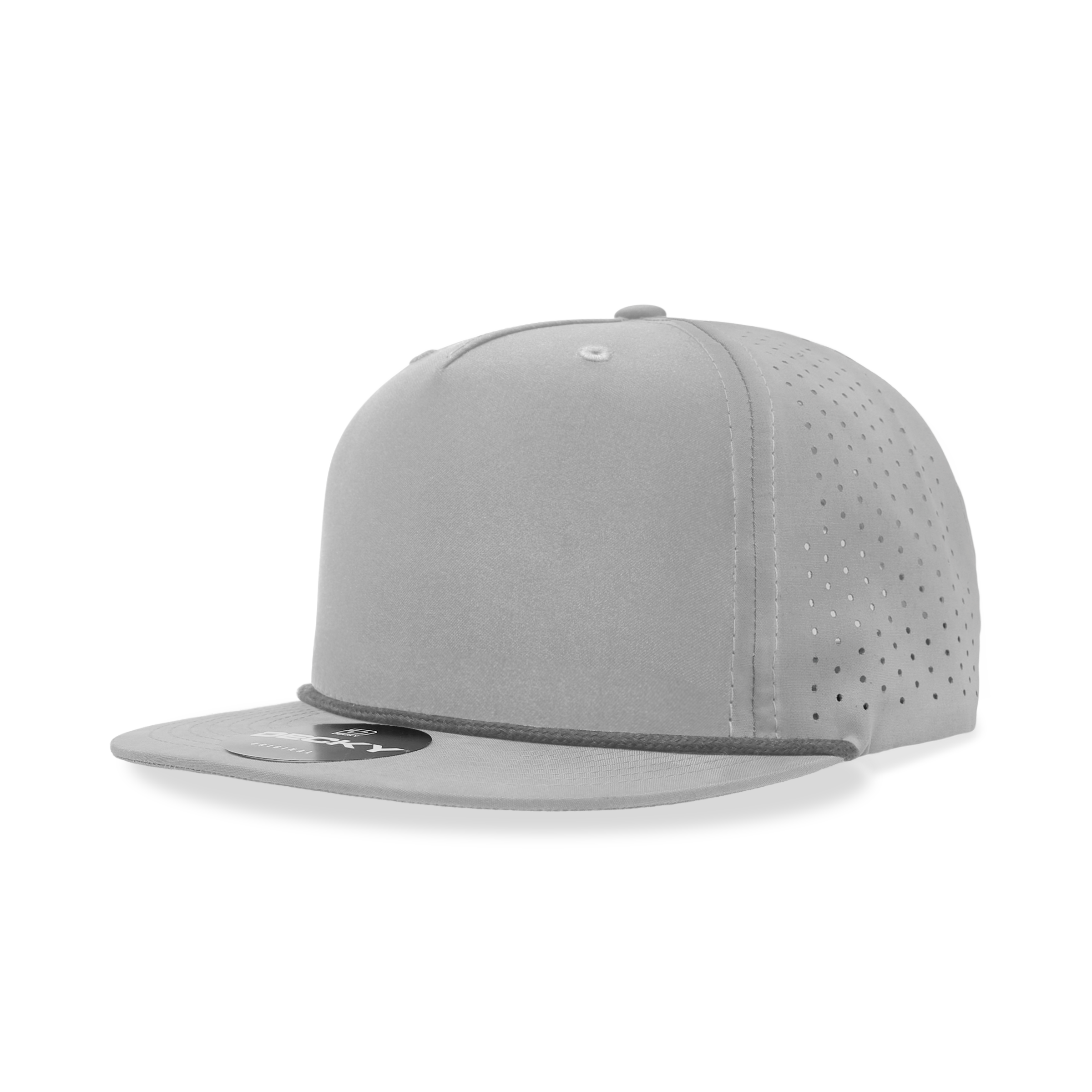 5 Panel High Profile Relaxed Perforated Performance Rope Hat