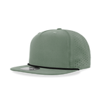 5 Panel High Profile Relaxed Perforated Performance Rope Hat