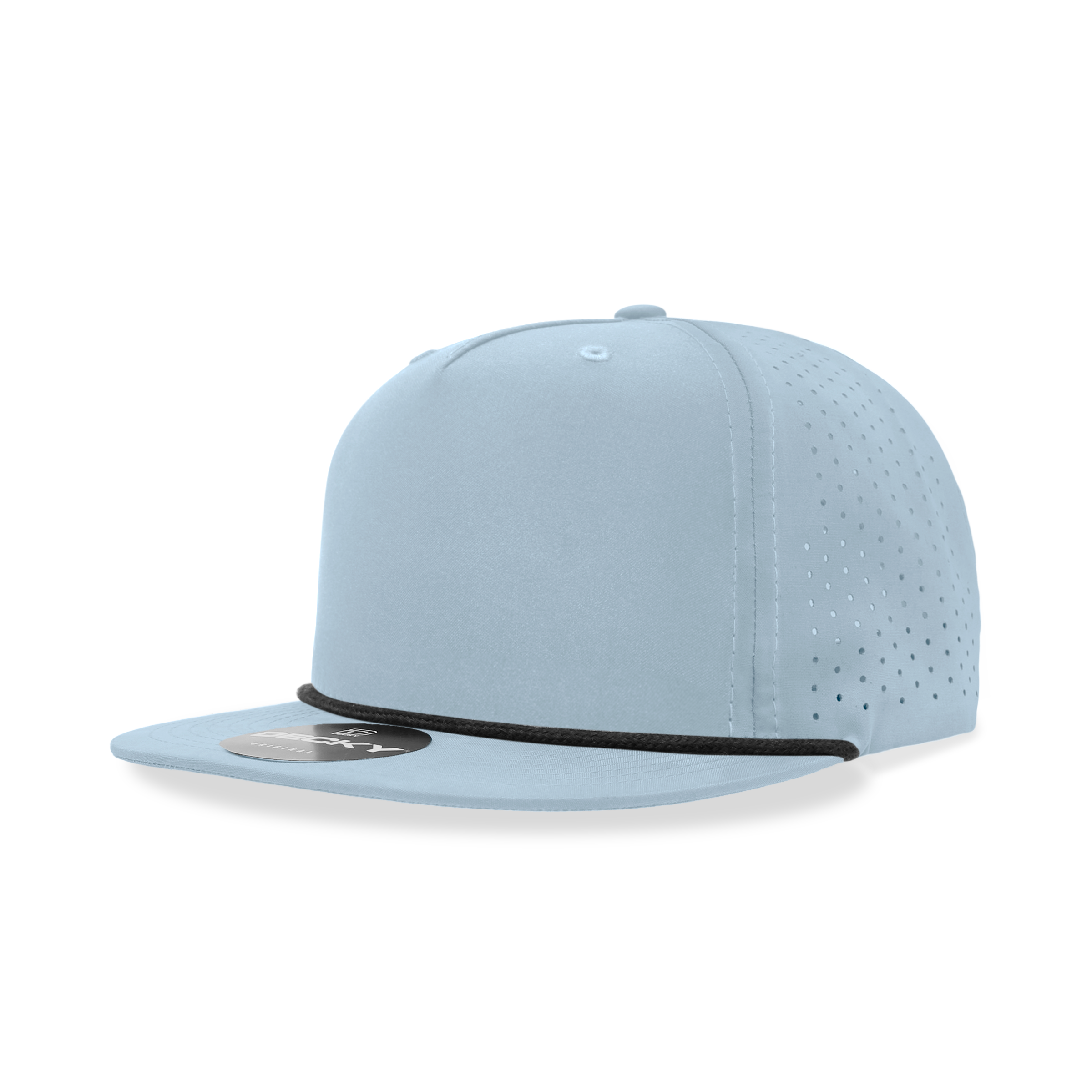 5 Panel High Profile Relaxed Perforated Performance Rope Hat