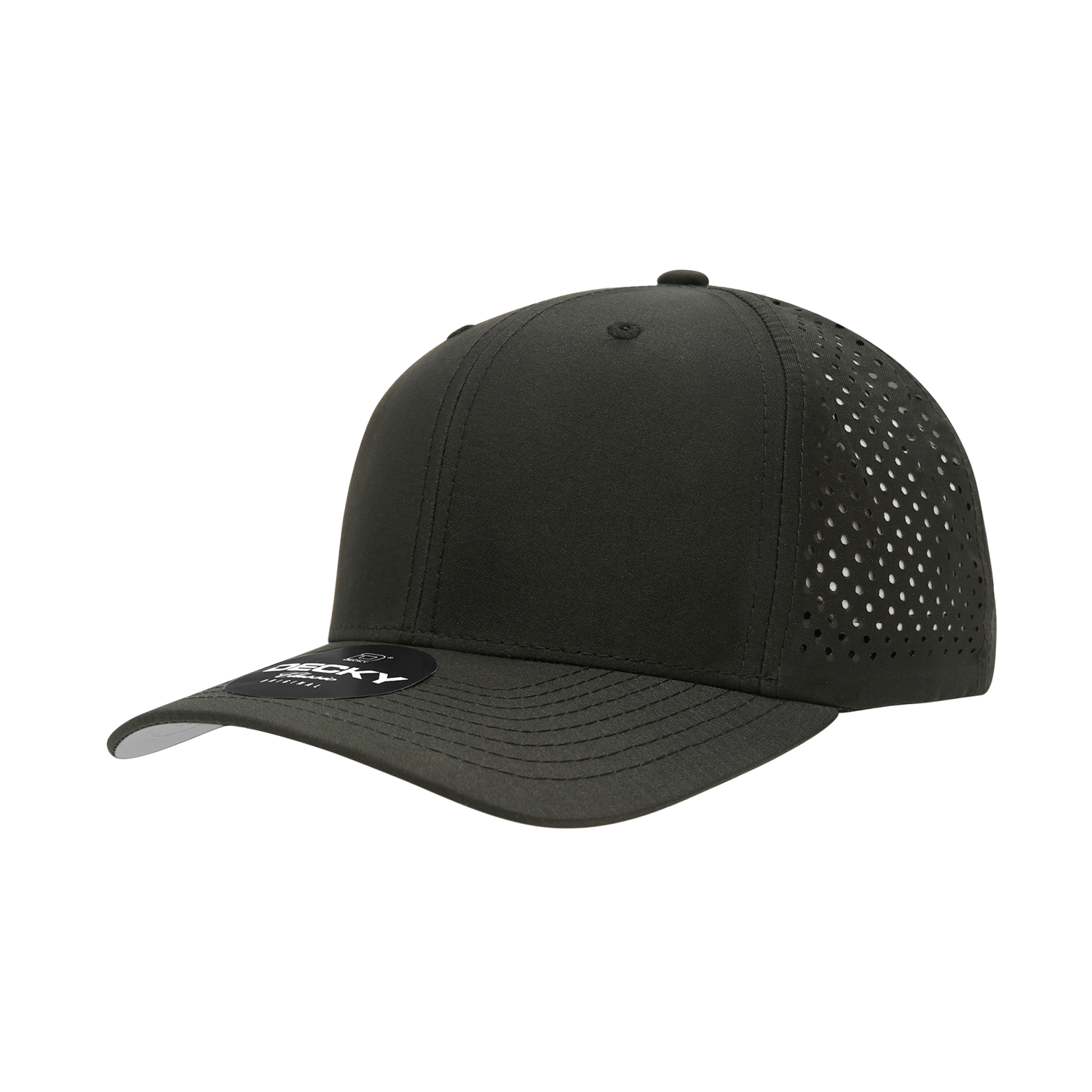 6 Panel Mid Profile Structured Perforated Performance Cap