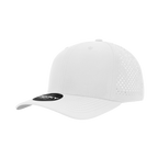 6 Panel Mid Profile Structured Perforated Performance Cap