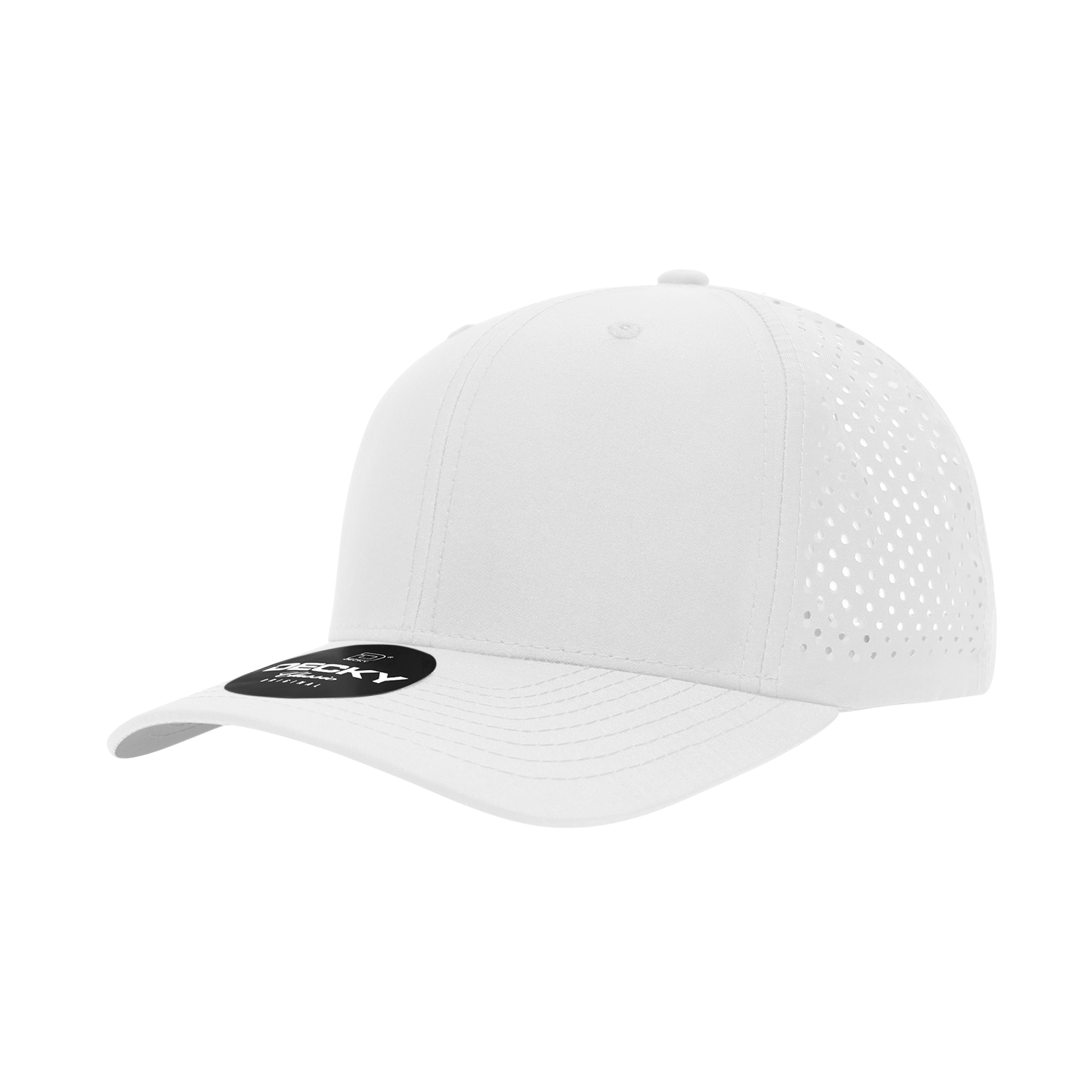 6 Panel Mid Profile Structured Perforated Performance Cap