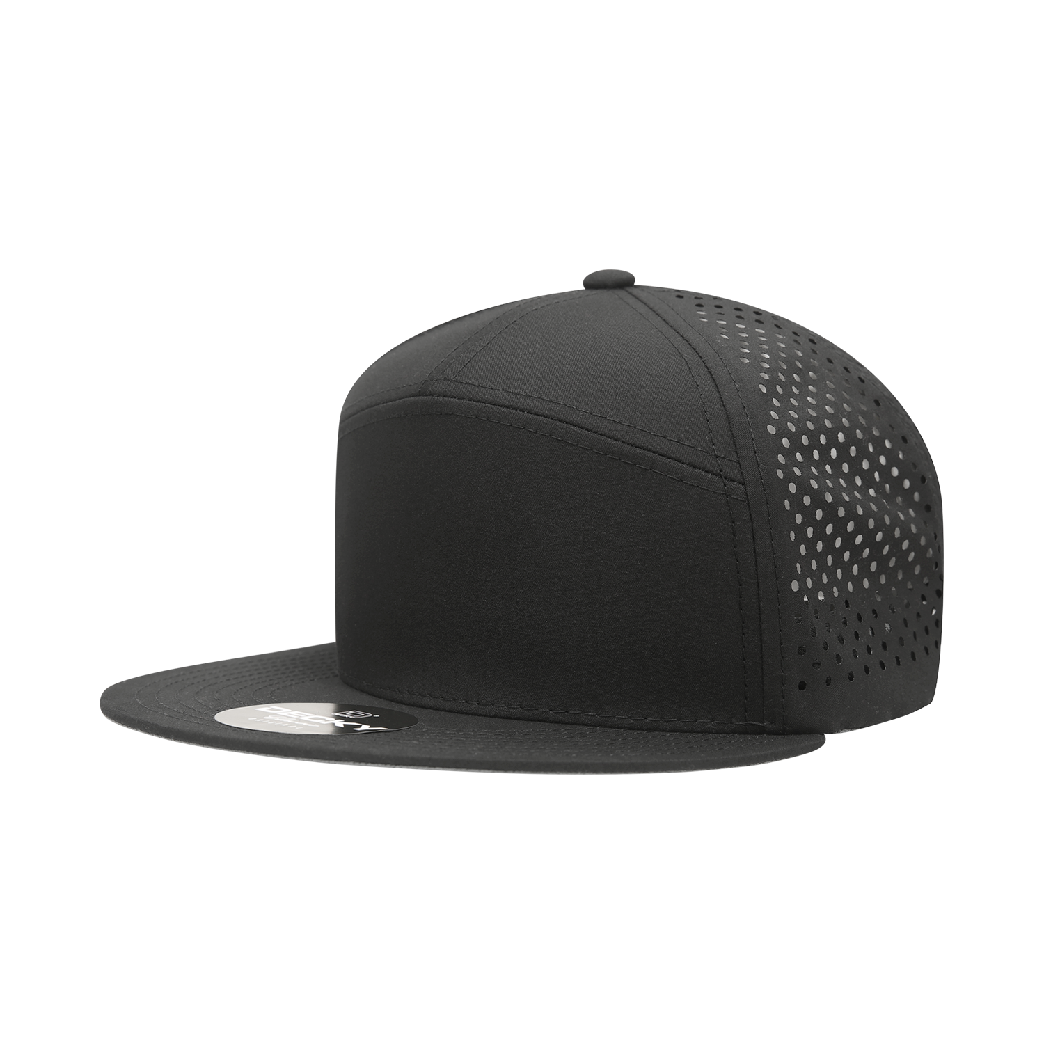 7 Panel High Profile Structured Perforated Performance Cap