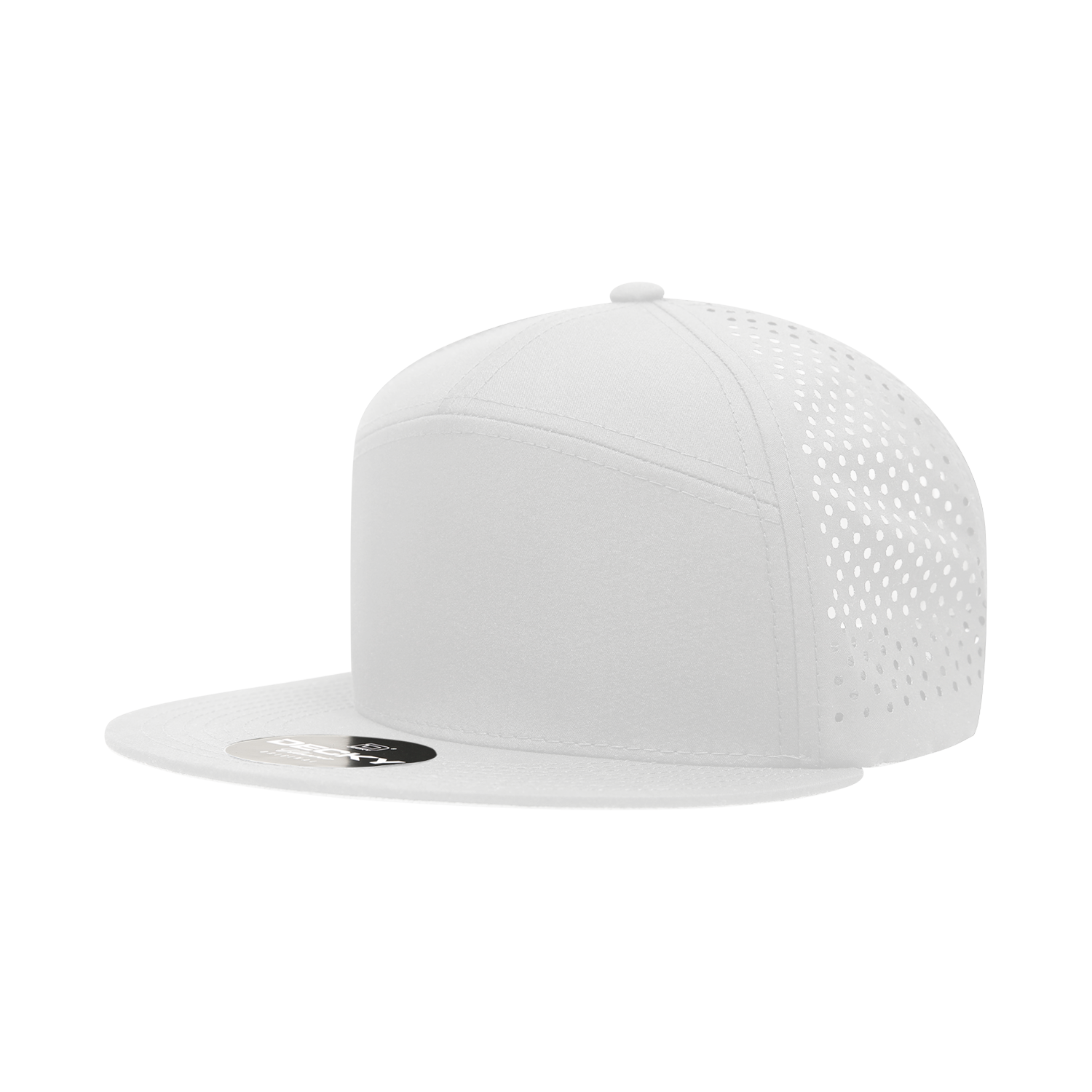 7 Panel High Profile Structured Perforated Performance Cap