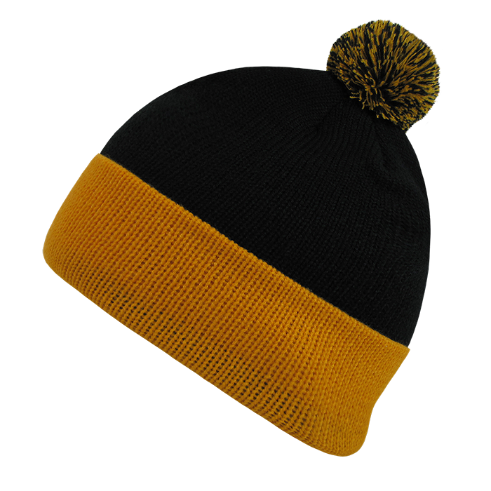 Athletic Pom Pom Beanies
