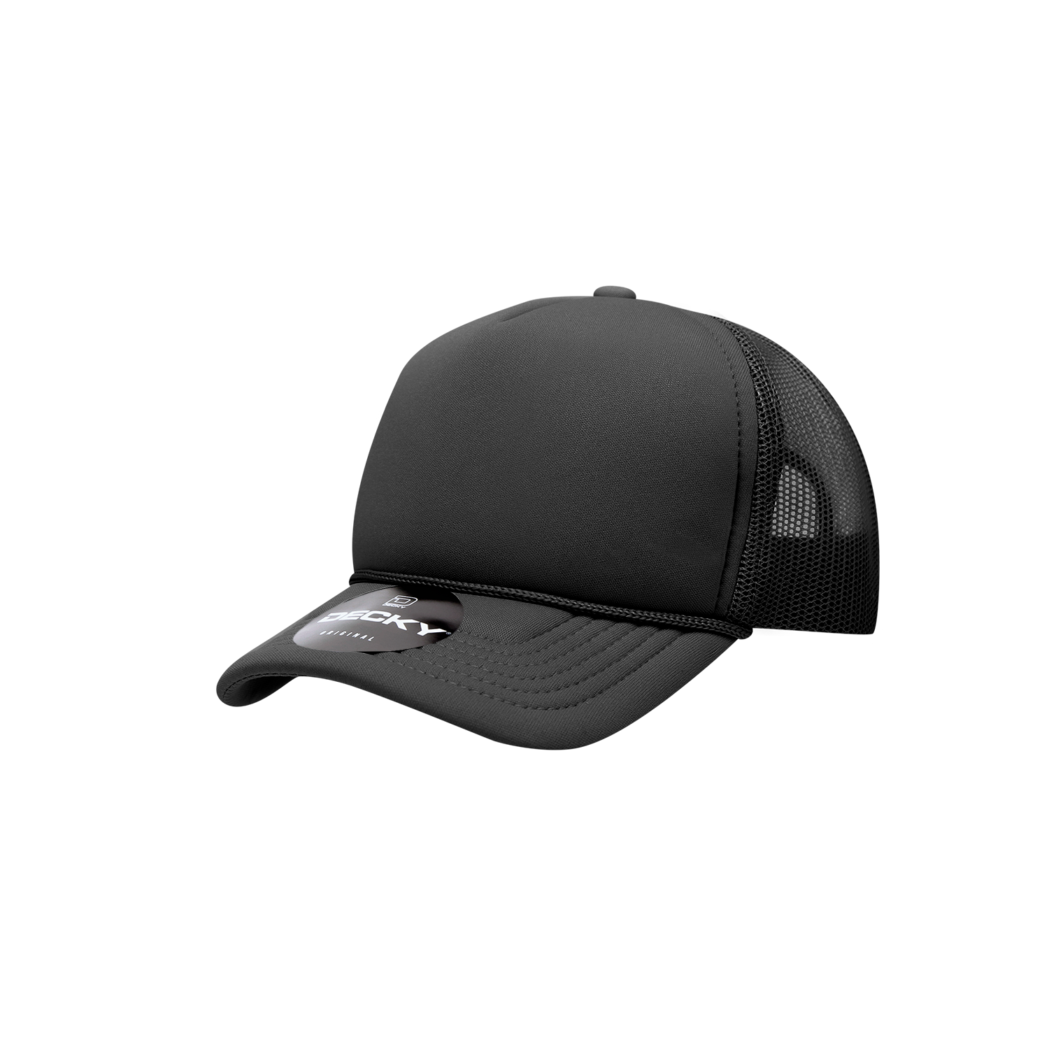 Youth 5 Panel Mid Profile Structured Foam Trucker
