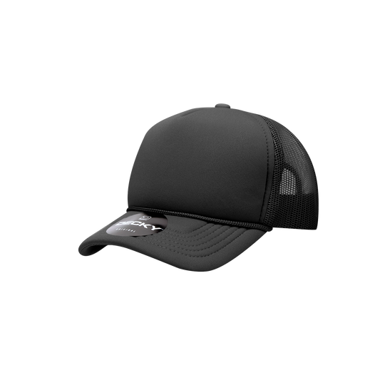 Youth 5 Panel Mid Profile Structured Foam Trucker