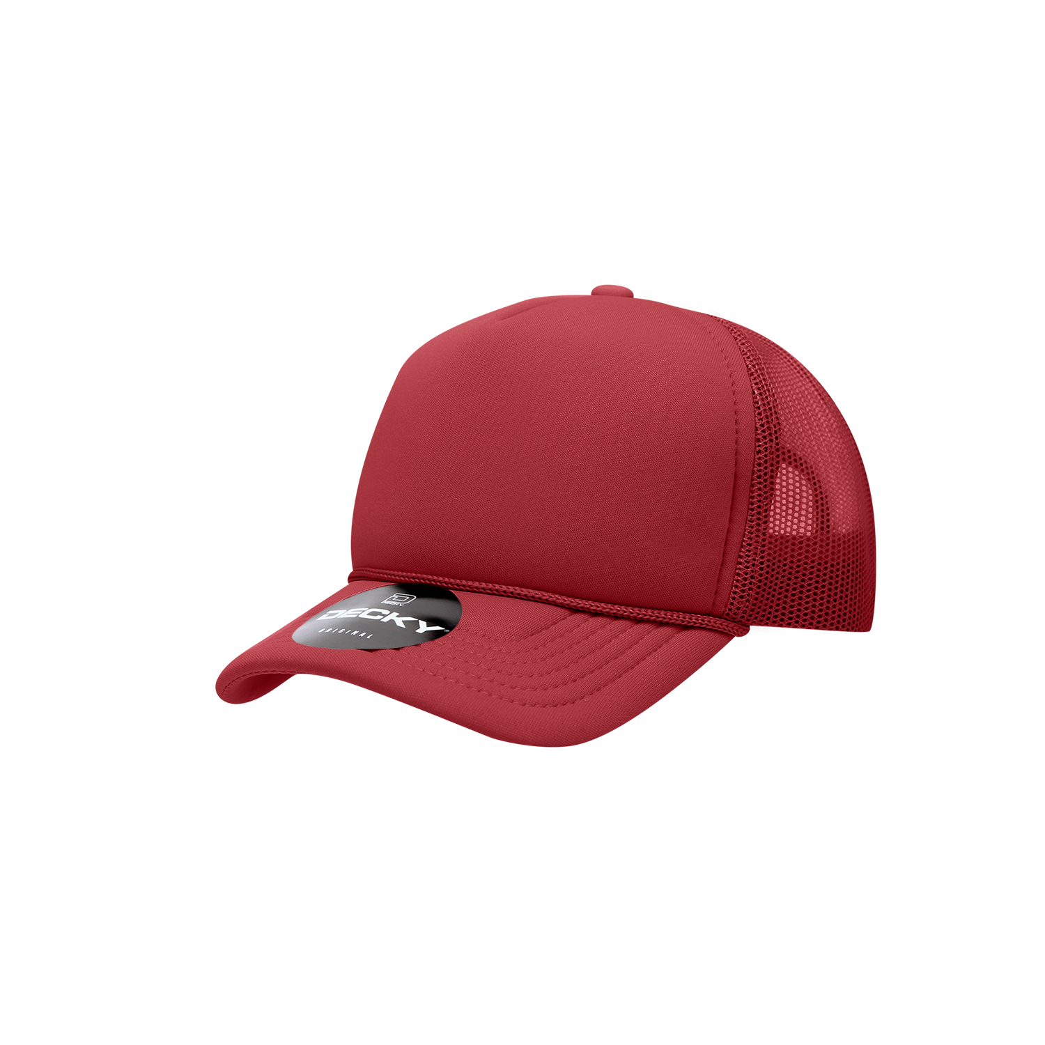 Youth 5 Panel Mid Profile Structured Foam Trucker