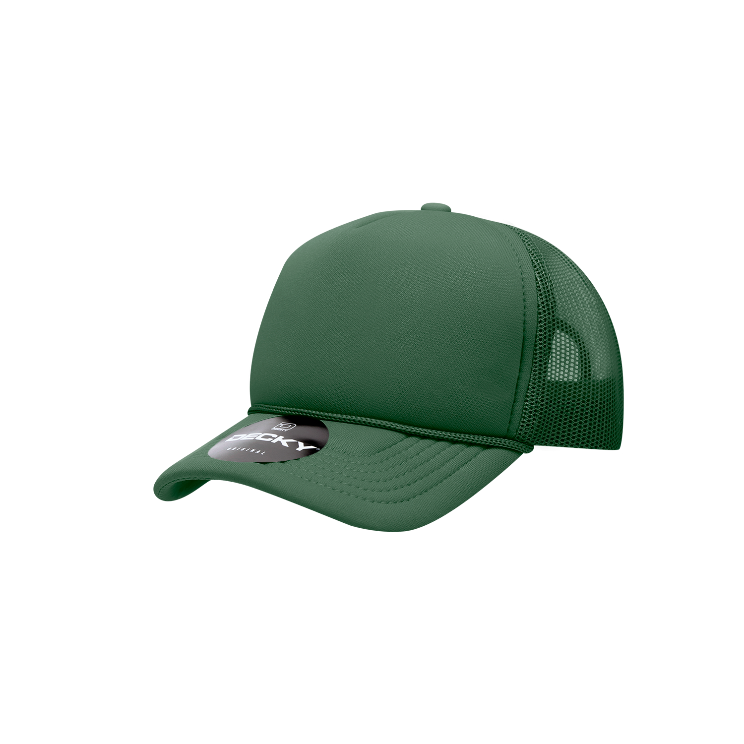 Youth 5 Panel Mid Profile Structured Foam Trucker