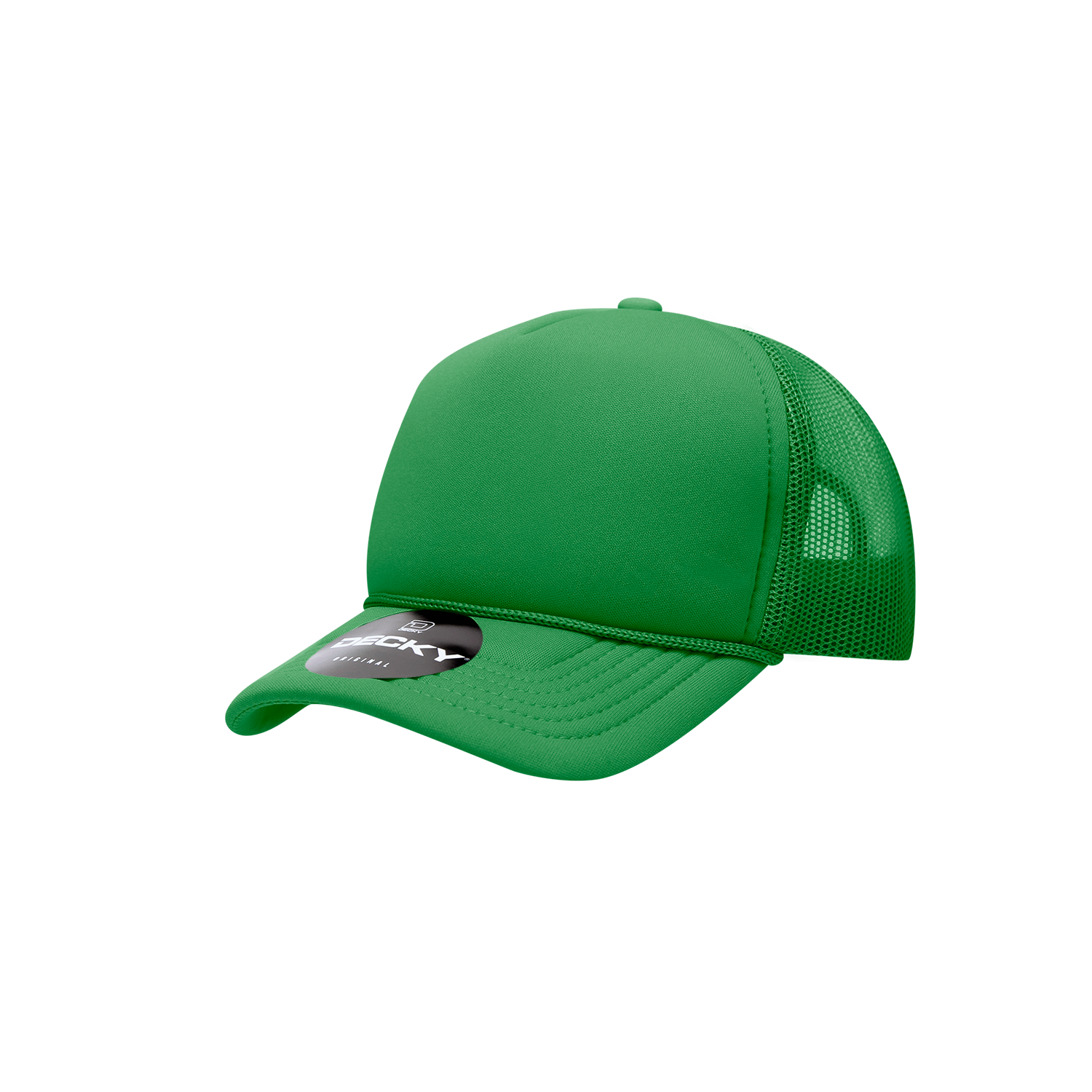 Youth 5 Panel Mid Profile Structured Foam Trucker