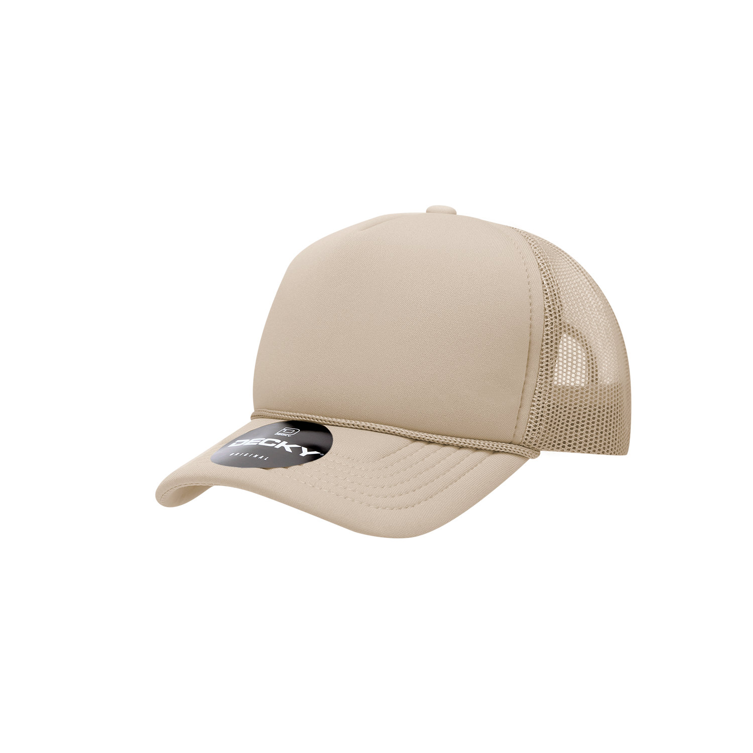 Youth 5 Panel Mid Profile Structured Foam Trucker