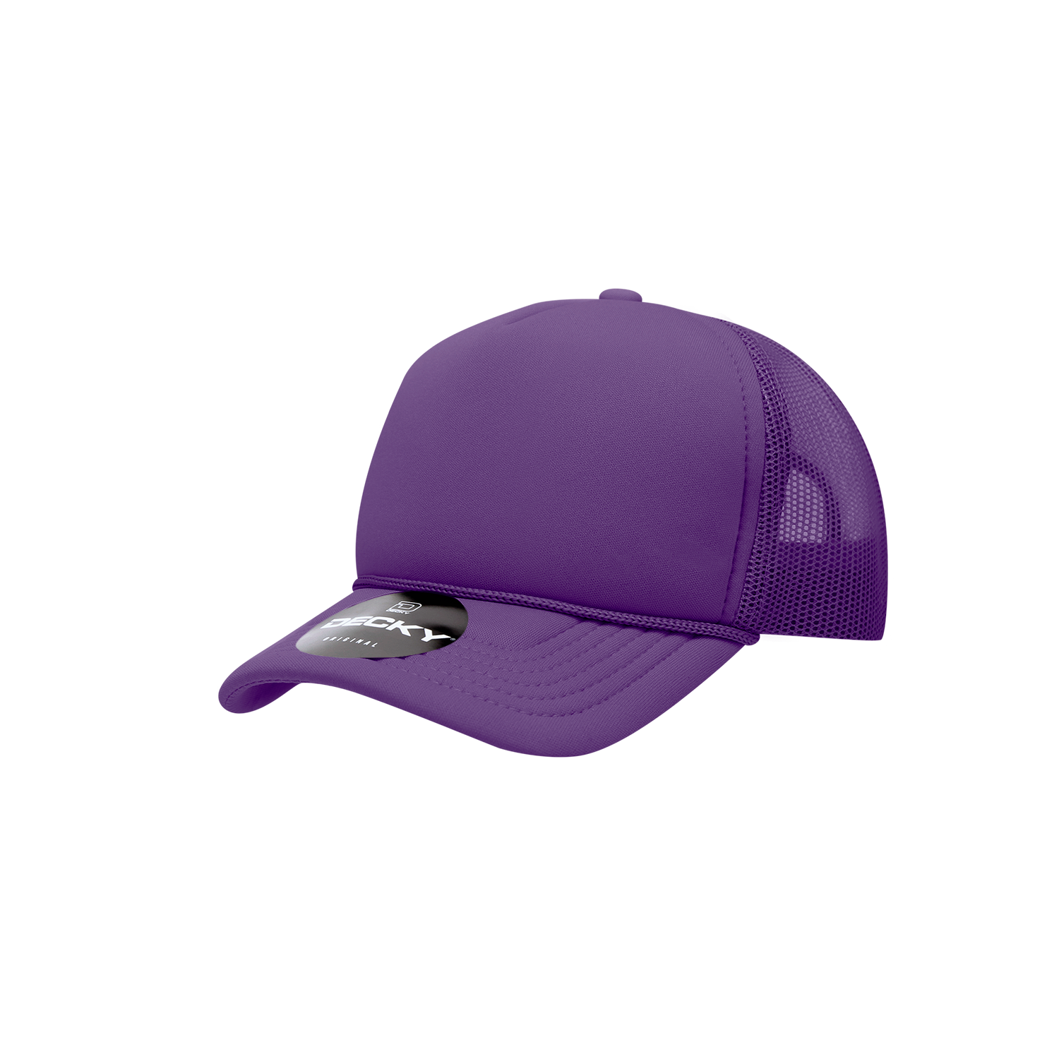 Youth 5 Panel Mid Profile Structured Foam Trucker