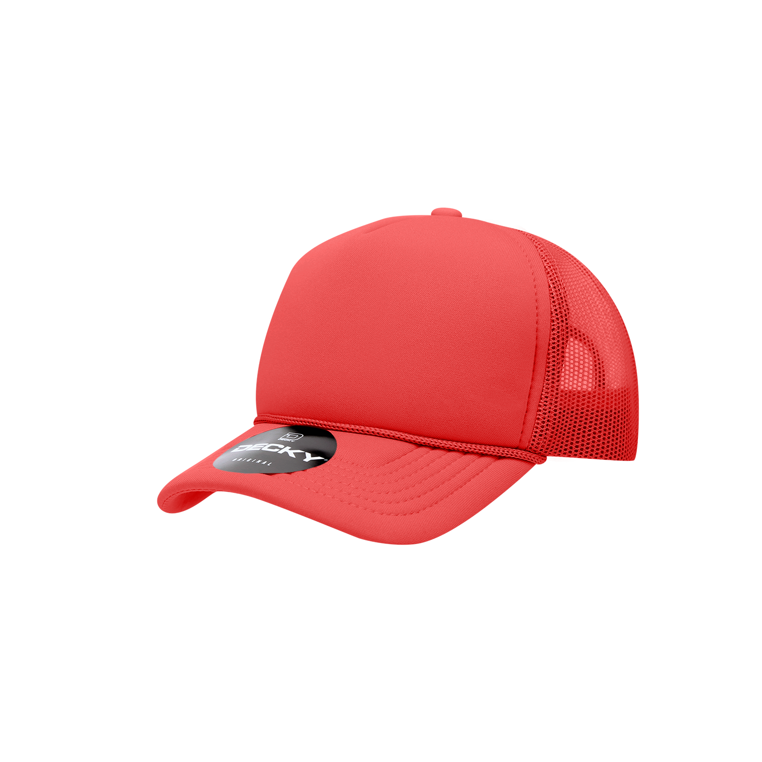 Youth 5 Panel Mid Profile Structured Foam Trucker