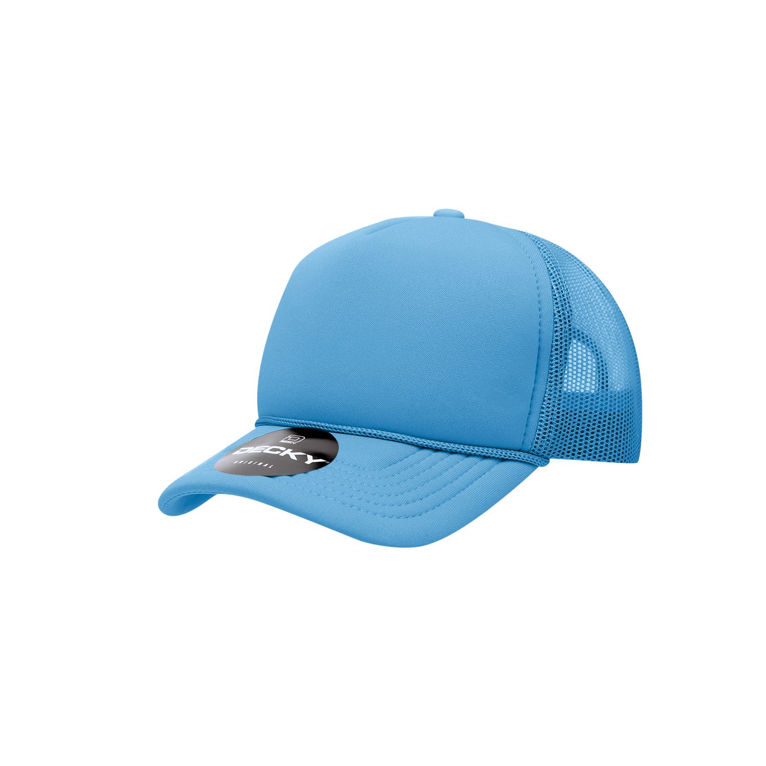 Youth 5 Panel Mid Profile Structured Foam Trucker