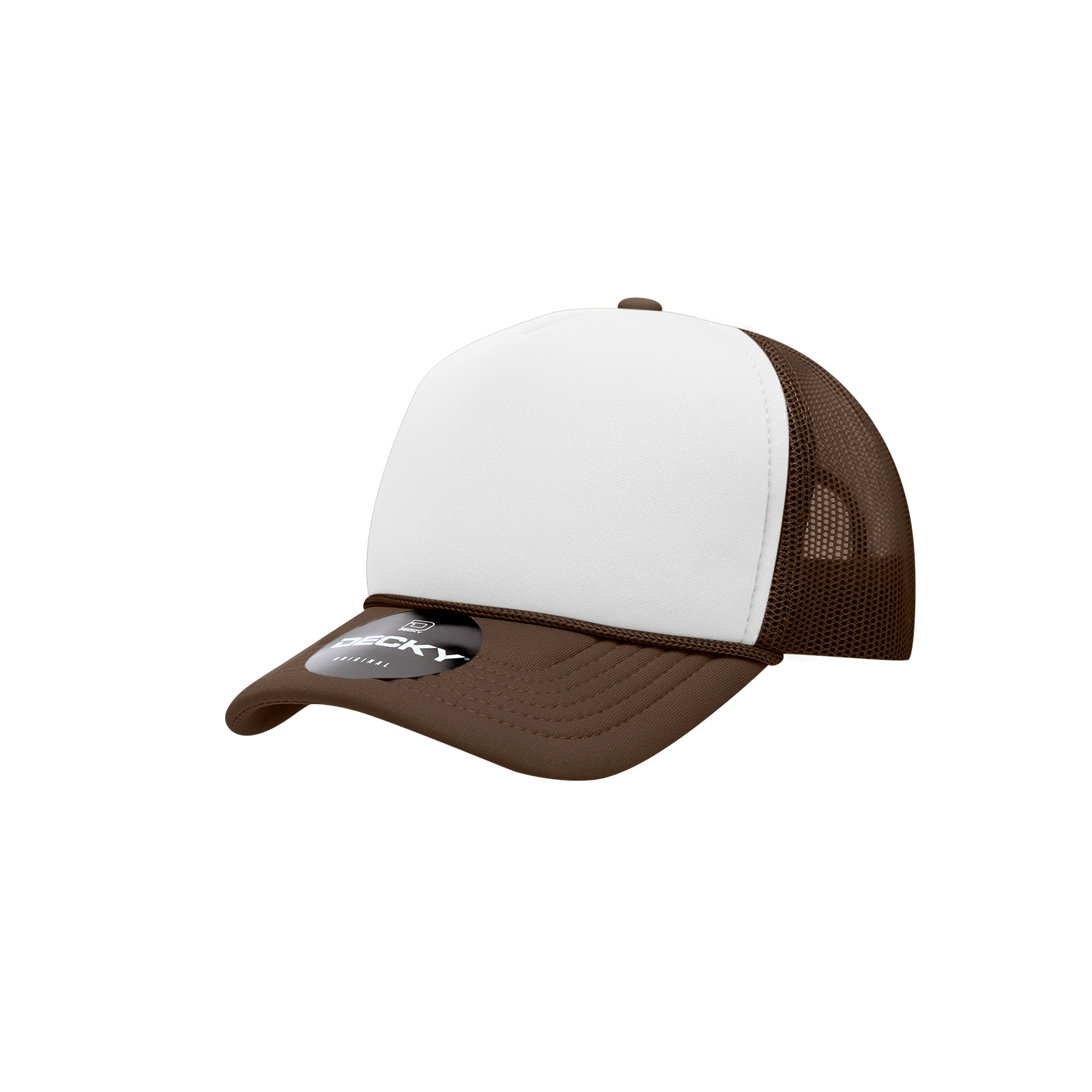 Youth 5 Panel Mid Profile Structured Foam Trucker