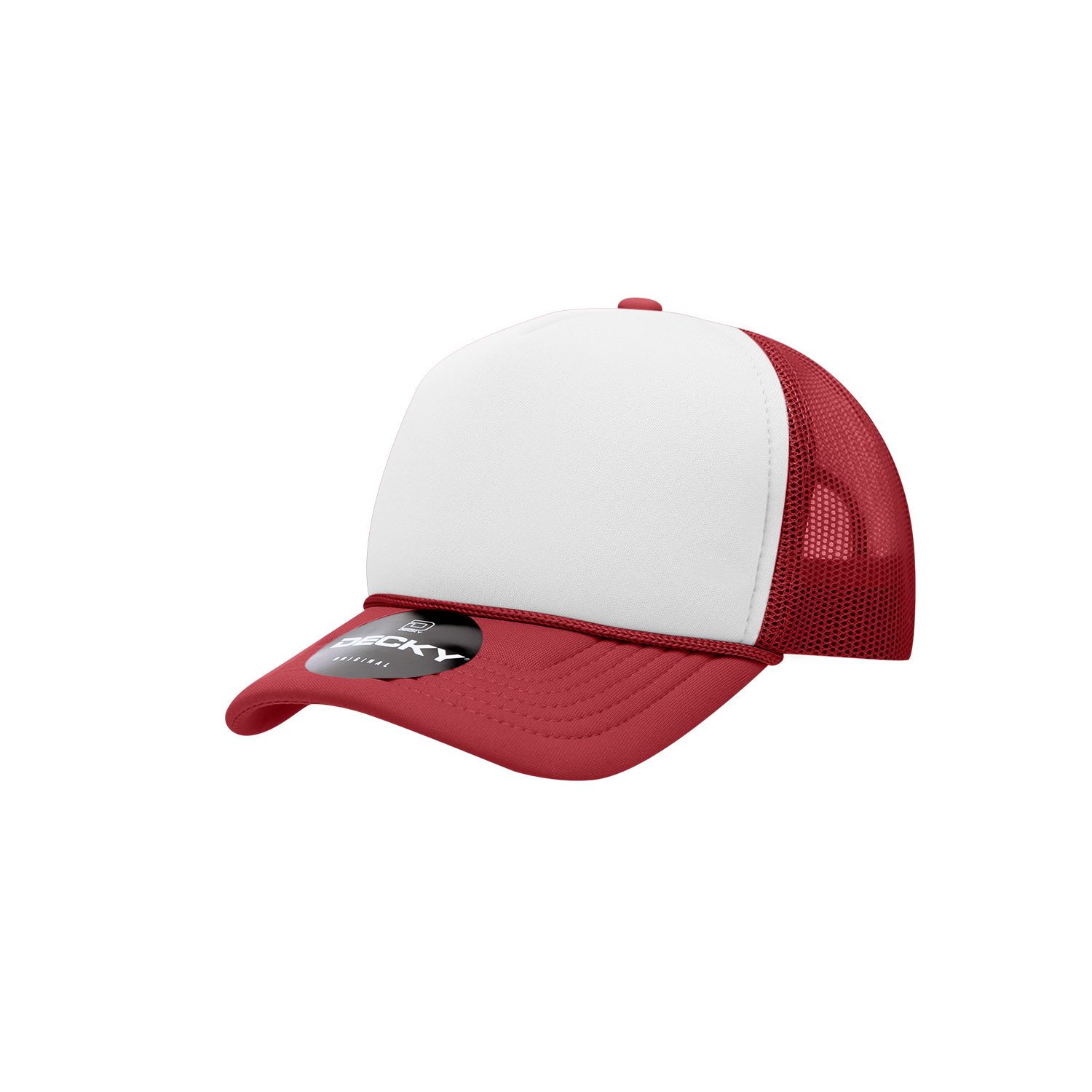 Youth 5 Panel Mid Profile Structured Foam Trucker