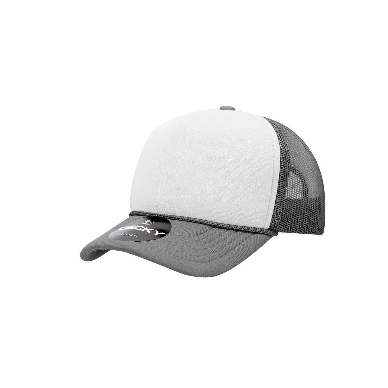 Youth 5 Panel Mid Profile Structured Foam Trucker