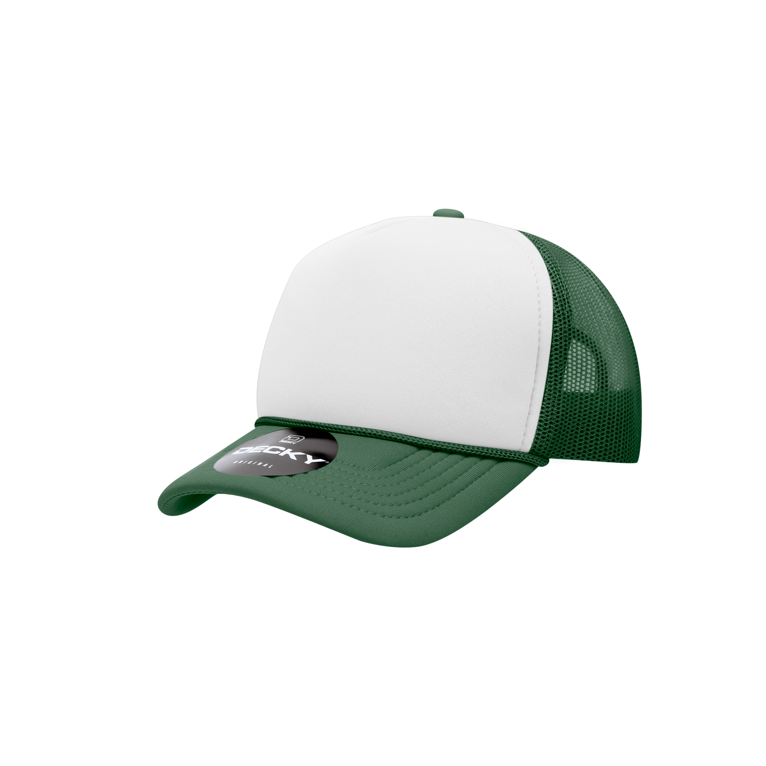 Youth 5 Panel Mid Profile Structured Foam Trucker