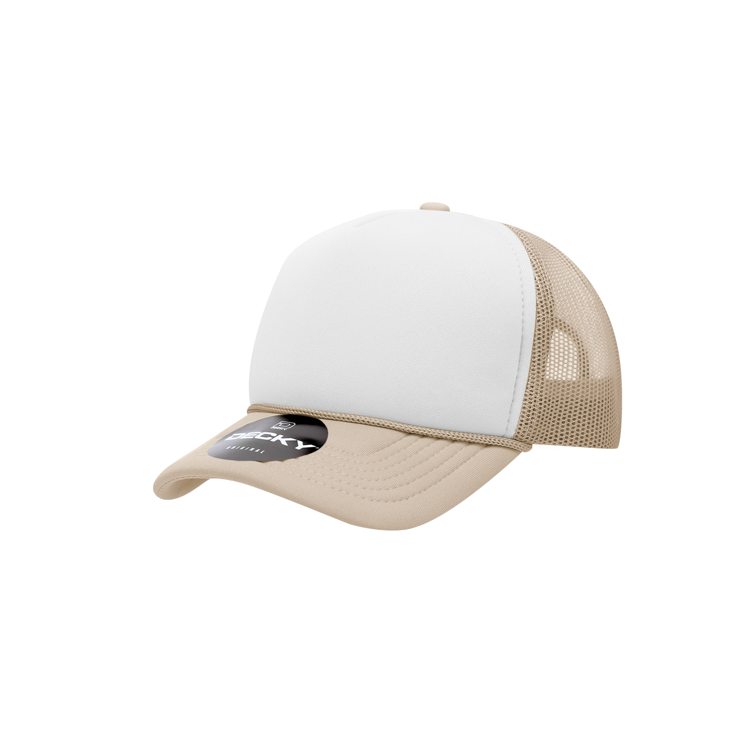 Youth 5 Panel Mid Profile Structured Foam Trucker