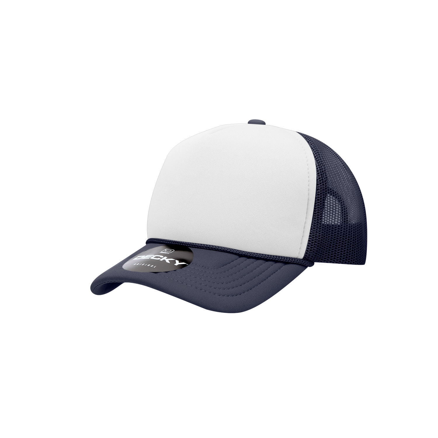 Youth 5 Panel Mid Profile Structured Foam Trucker