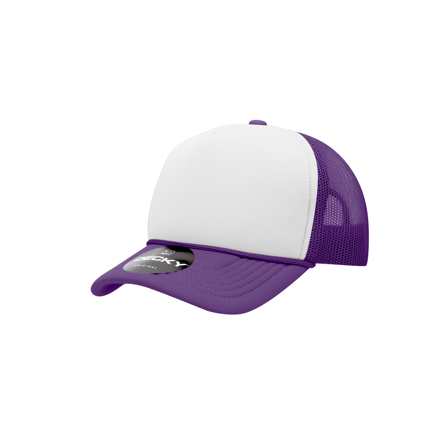 Youth 5 Panel Mid Profile Structured Foam Trucker