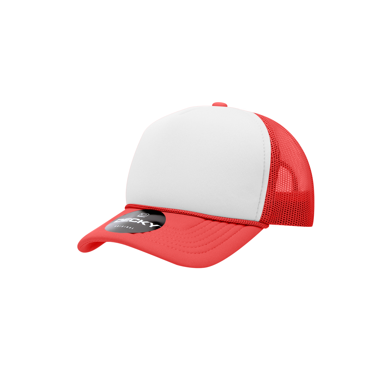 Youth 5 Panel Mid Profile Structured Foam Trucker