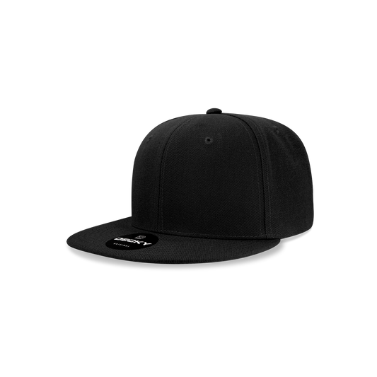 Youth 6 Panel High Profile Structured Acrylic/Polyester Snapback