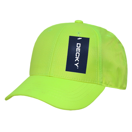 6 Panel Low Profile Structured Neon Cap