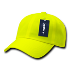 6 Panel Low Profile Structured Neon Cap