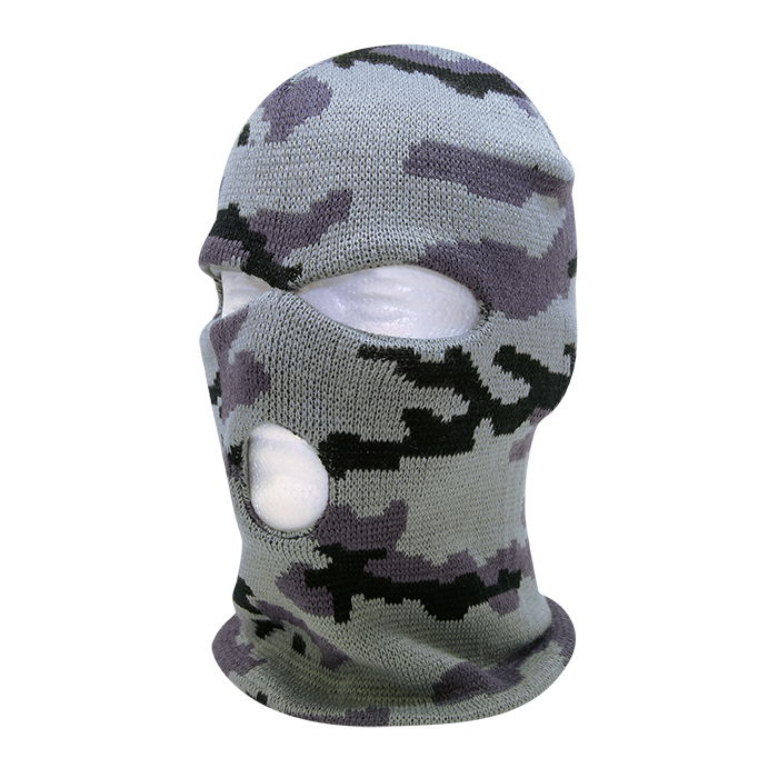 Camo 3 Holes Mask