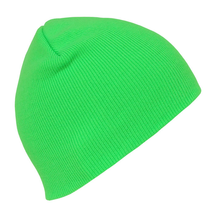 Neon Acrylic Short Beanies