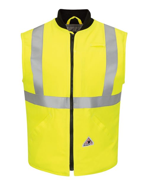 Men's Hi Vis Insulated Vest with Reflective Trim - CoolTouch®2