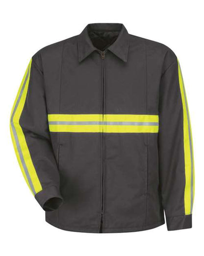 Men's Tall Enhanced Visibility Perma-Lined Panel Jacket