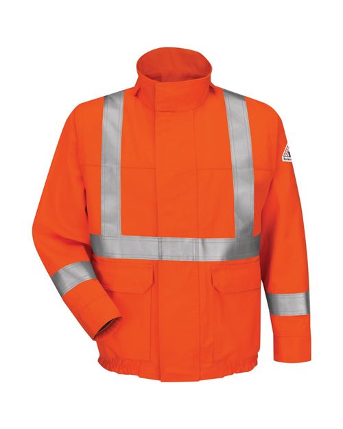 Men's Lined Bomber Jacket with CSA Compliant Reflective Trim - EXCEL FR® ComforTouch