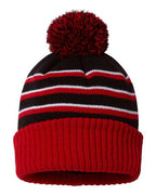 Pom Cuffed Beanie