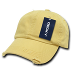 6 Panel Low Profile Relaxed Vintage Dad Hat
