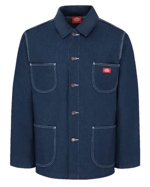 Men's Fleece Lined Chore Denim Jacket