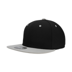 6 Panel High Profile Structured Acrylic/Polyester Fitted