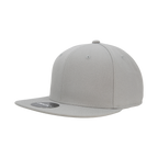 6 Panel High Profile Structured Acrylic/Polyester Fitted